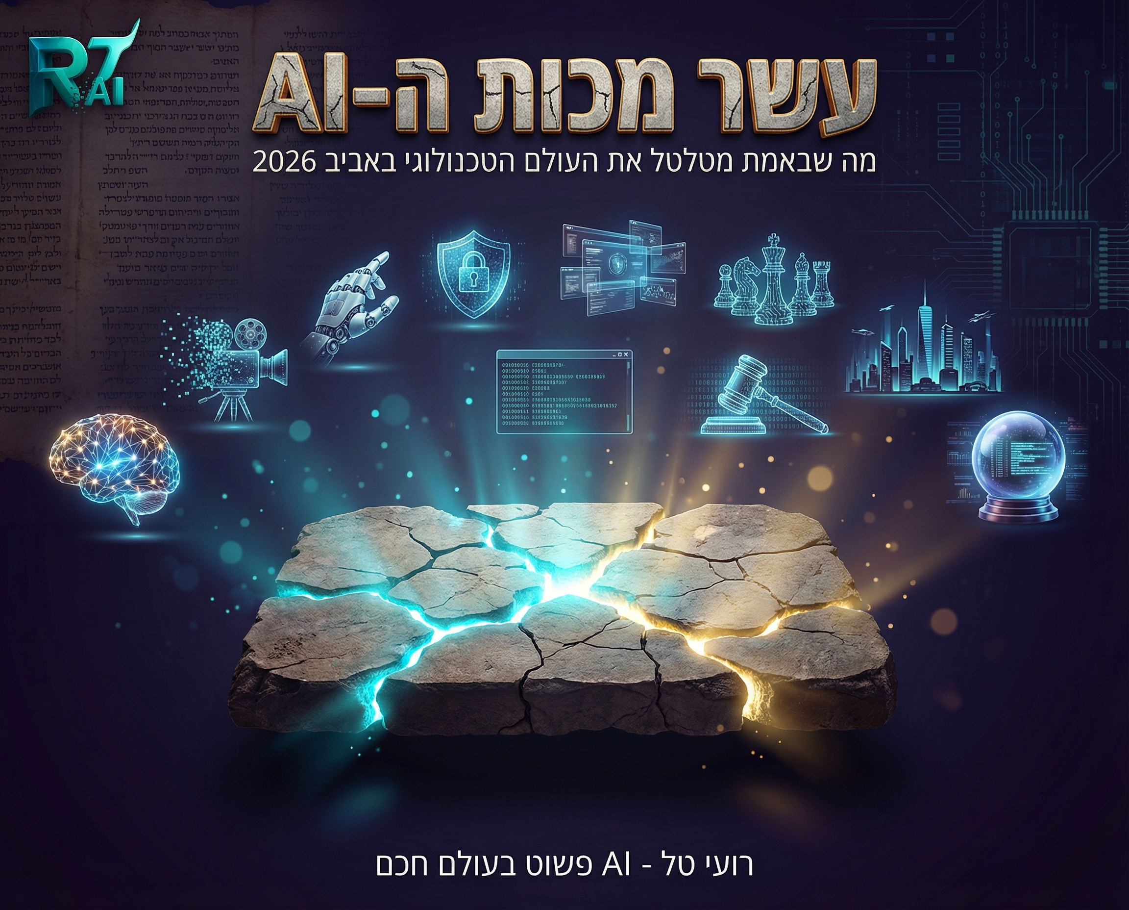 עשר מכות ה-AI: מה שבאמת מטלטל את העולם הטכנולוגי באביב 2026