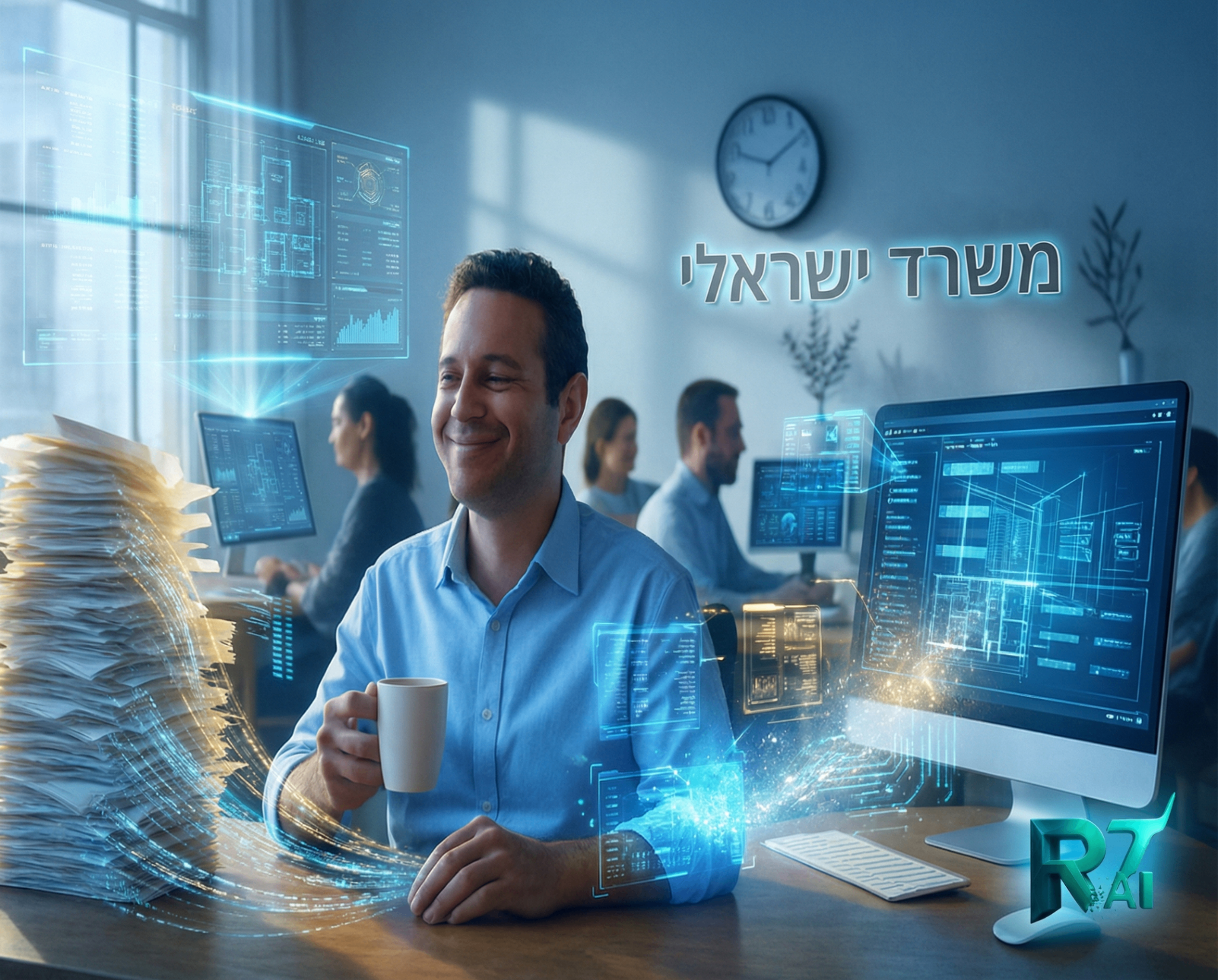 עיבוד מסמכים עם AI: איך עסקים בישראל חוסכים שעות של עבודה ידנית