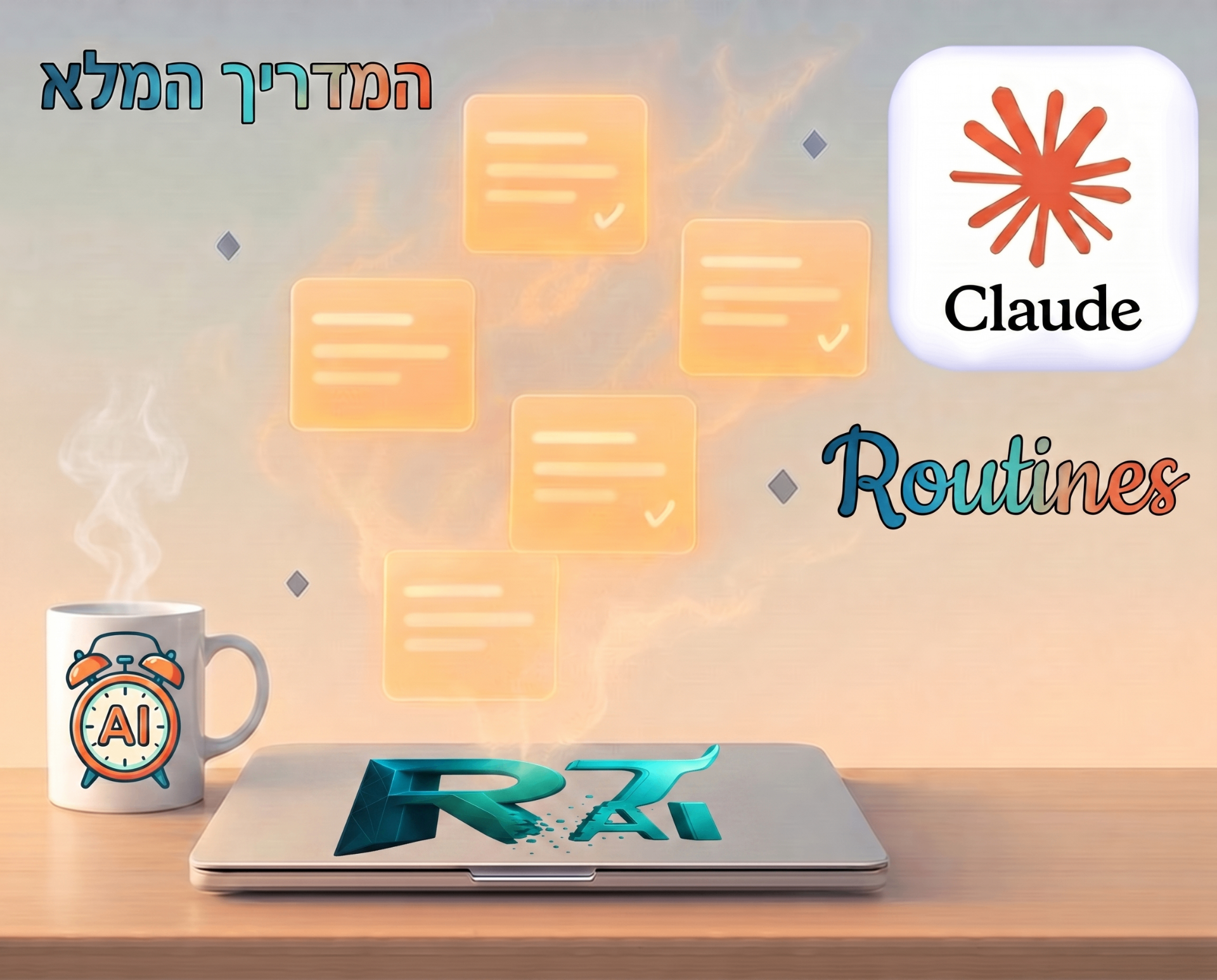 Routines ב-Claude Code: איך להגדיר משימות אוטומטיות שרצות לבד