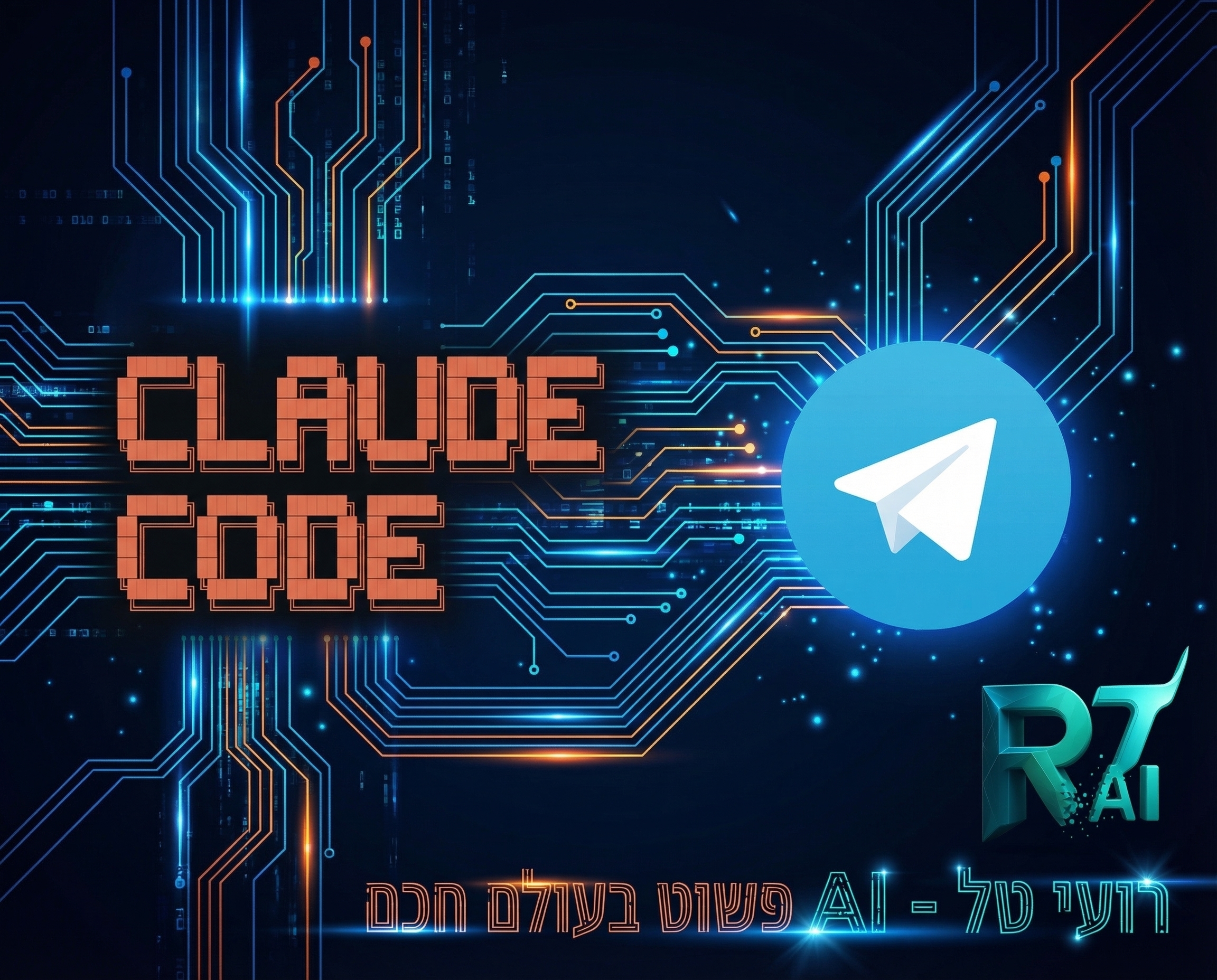 המדריך המלא: חיבור Claude Code לטלגרם - מהתקנה עד הפעלה אוטומטית לצמיתות