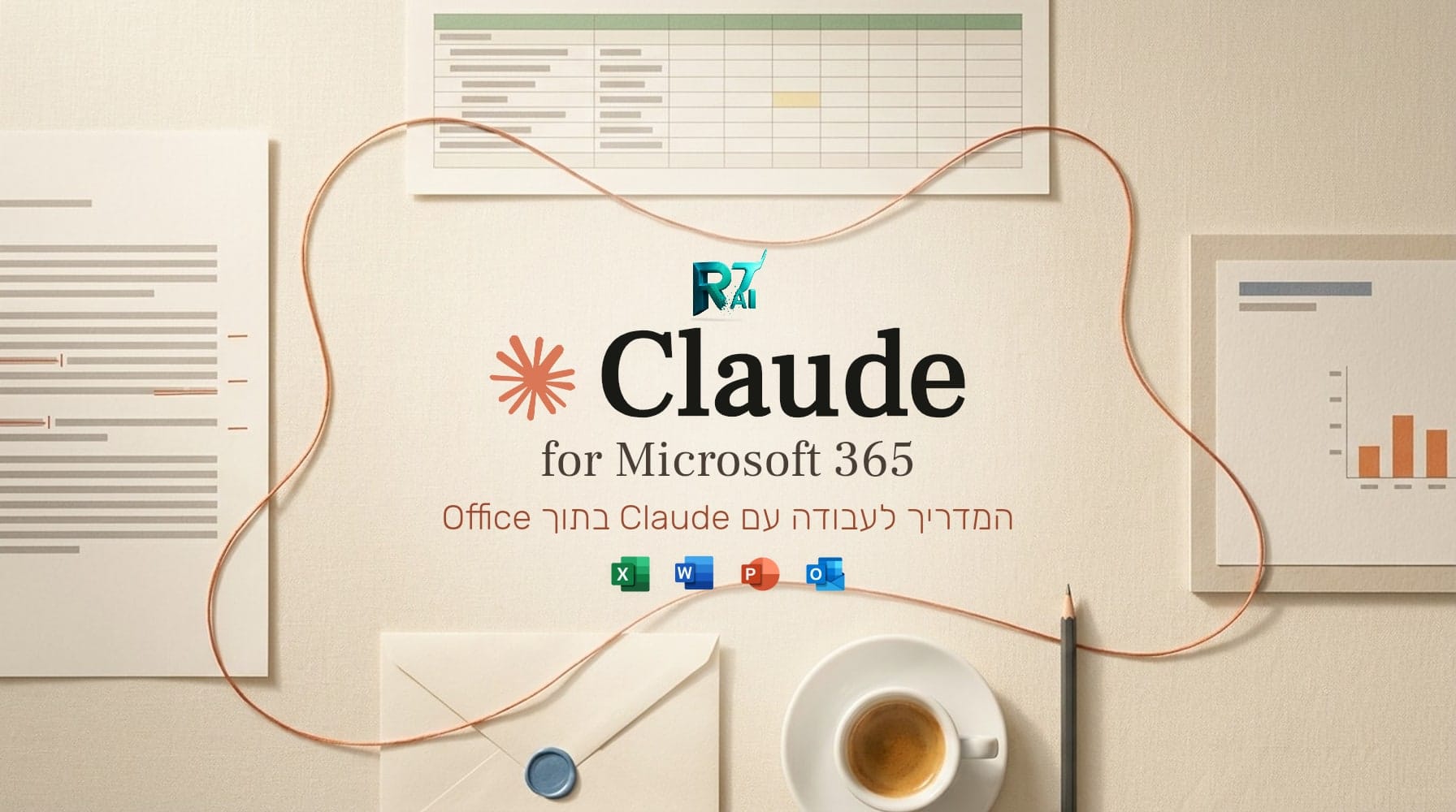 Claude for Microsoft 365: המדריך לעבודה עם Claude בתוך Excel, Word, PowerPoint ו-Outlook