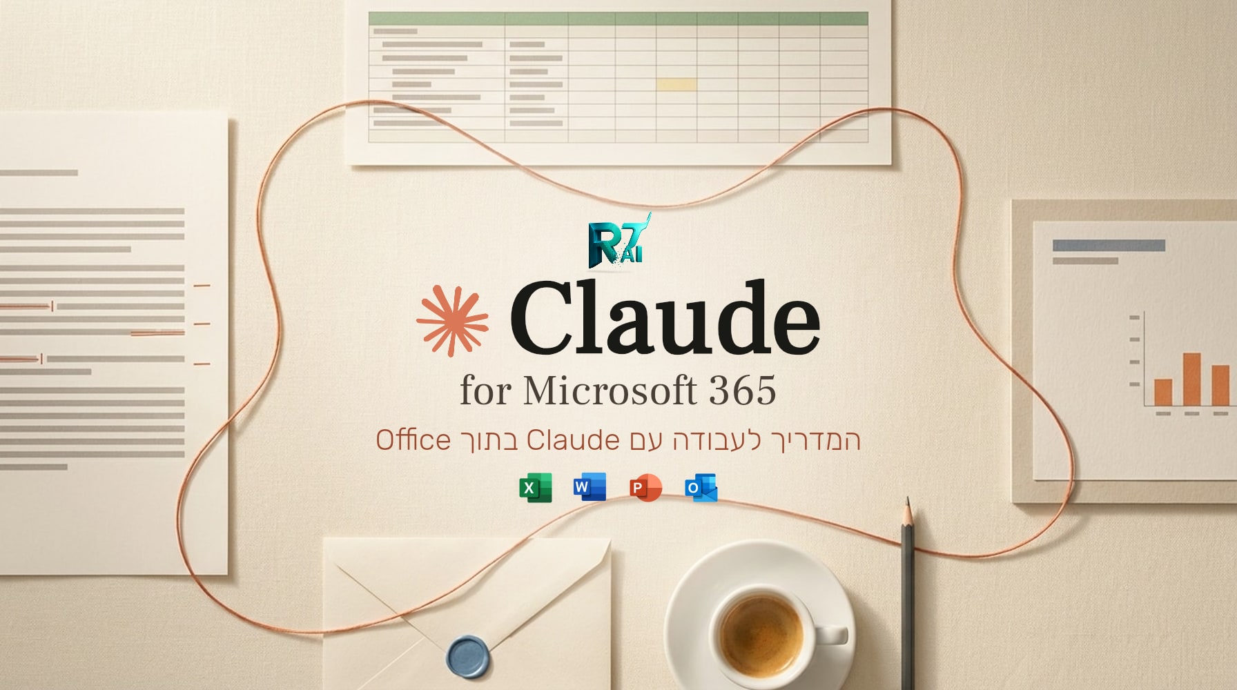 Claude for Microsoft 365: המדריך לעבודה עם Claude בתוך Excel, Word, PowerPoint ו-Outlook