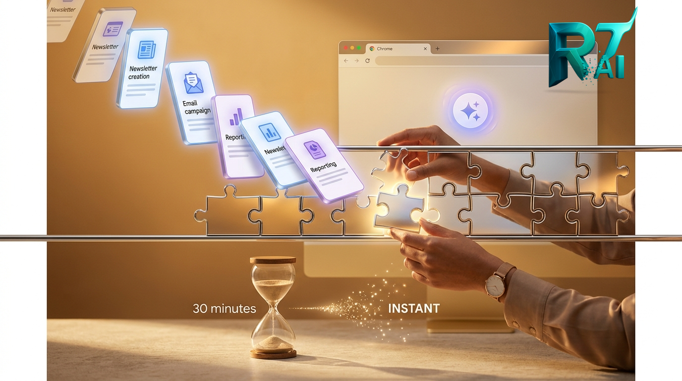 Google Chrome מוסיפה AI Skills: שמרו את השיטות שלכם וחזרו אליהן בשניות