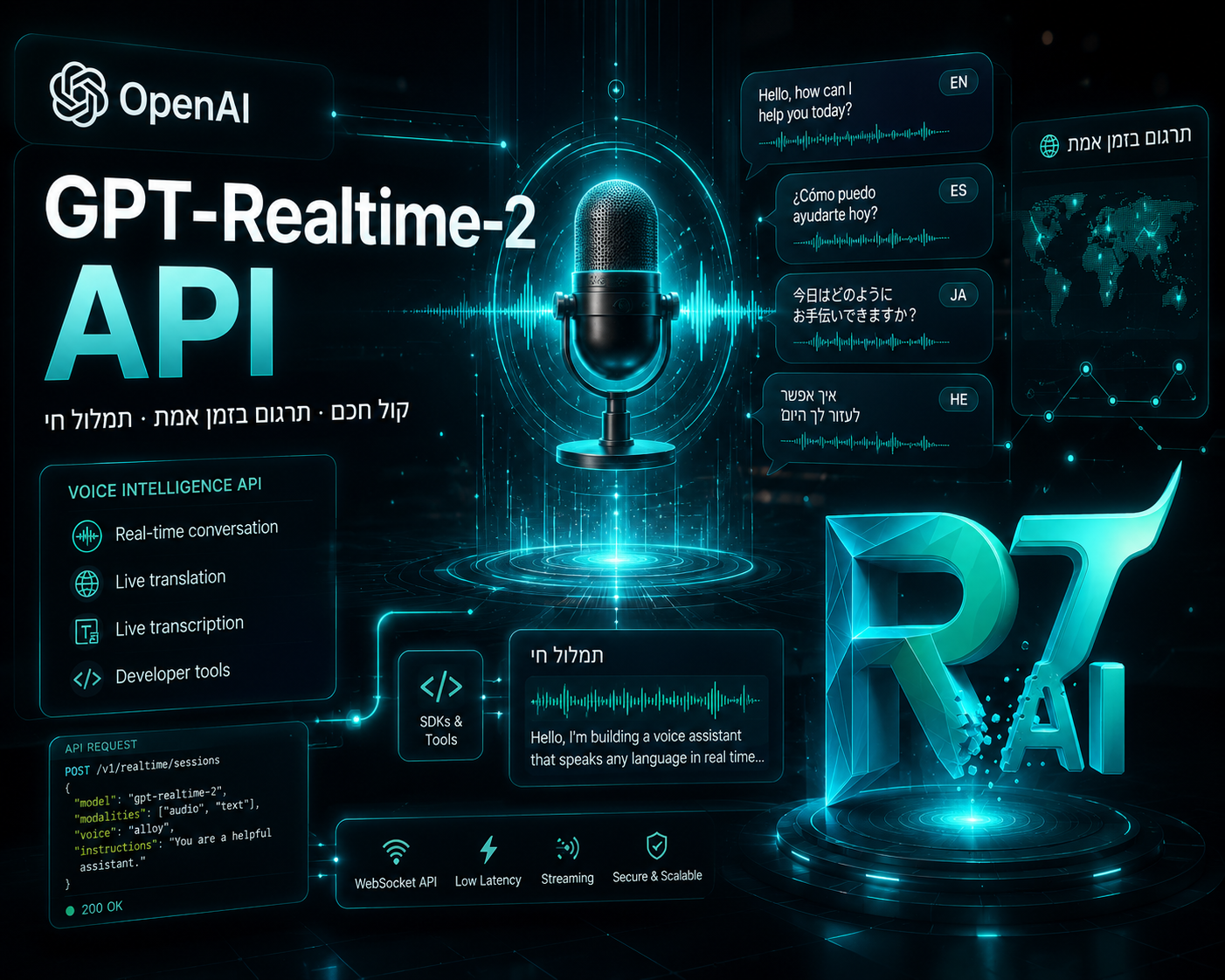 ‏OpenAI משיקה תכונות קול חכמות ב-API: עבור שירות לקוחות ועוד