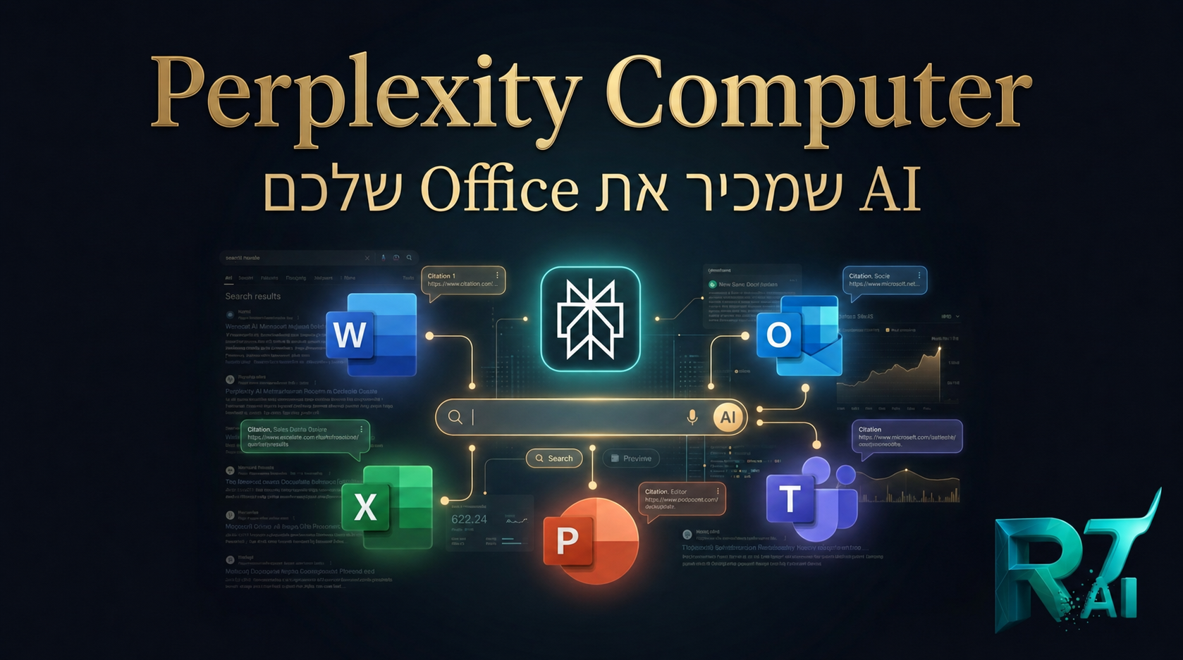 Perplexity Computer ב-Office: ה-AI שמכיר את הקבצים, המיילים והפגישות שלכם