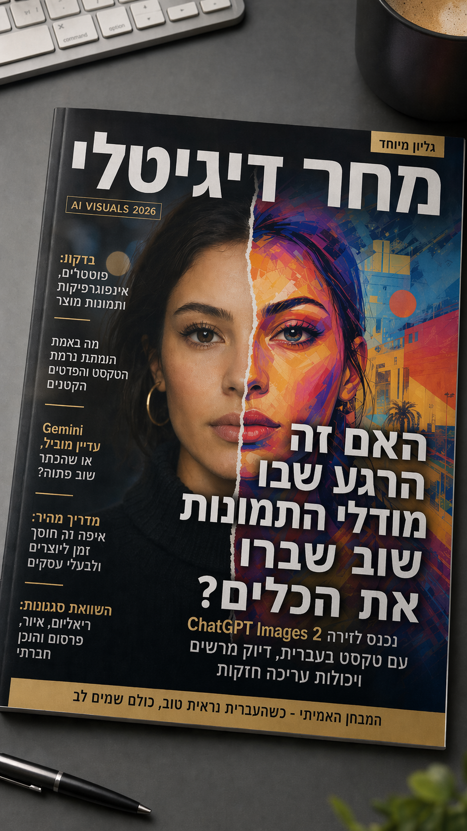 שערי מגזינים / ספרים בעברית