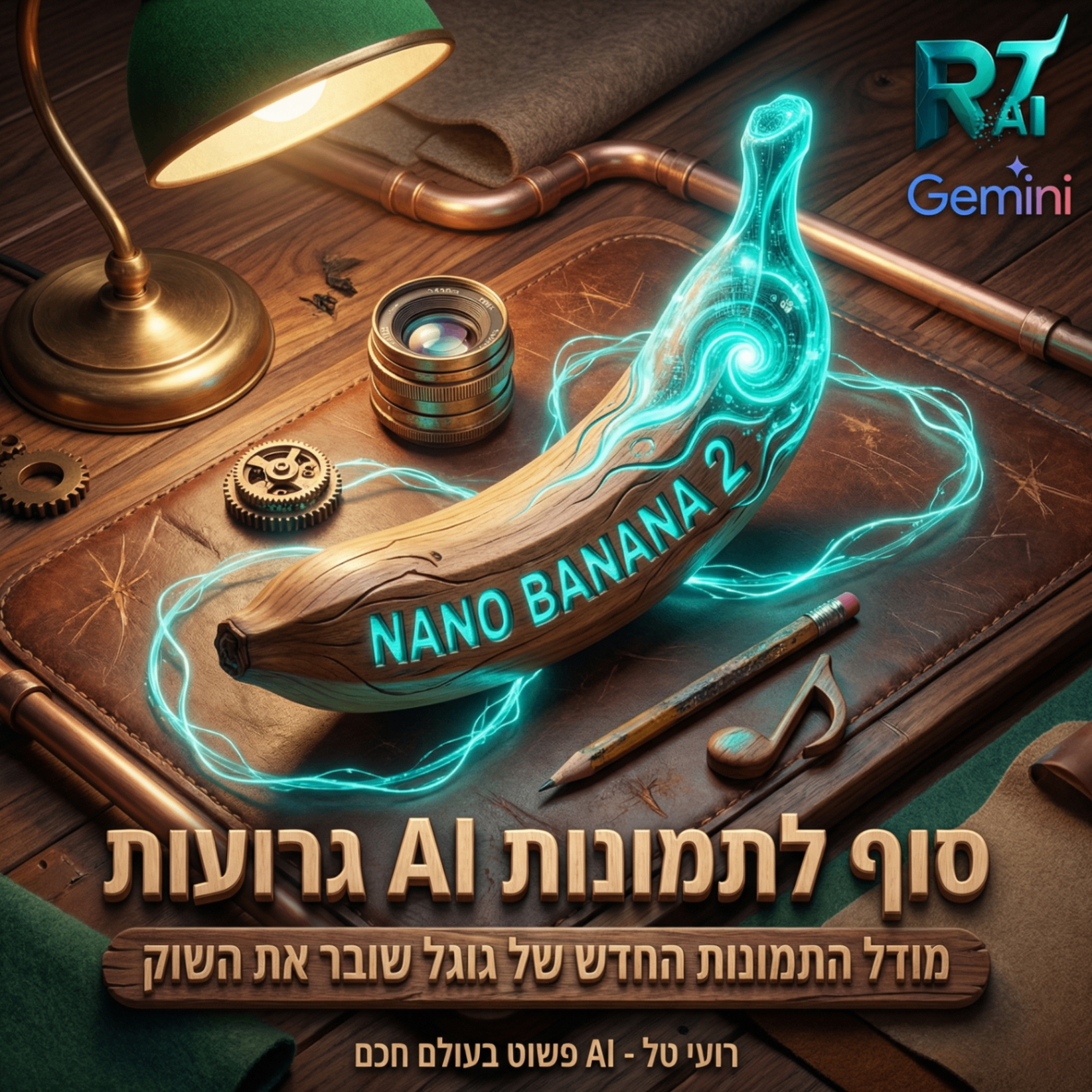 Nano Banana 2 - סוף לתמונות AI גרועות