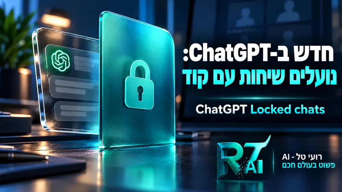 תמונת העדכון: משתפים מסך? לא חייבים לשתף גם את כל השיחות שלכם עם ChatGPT