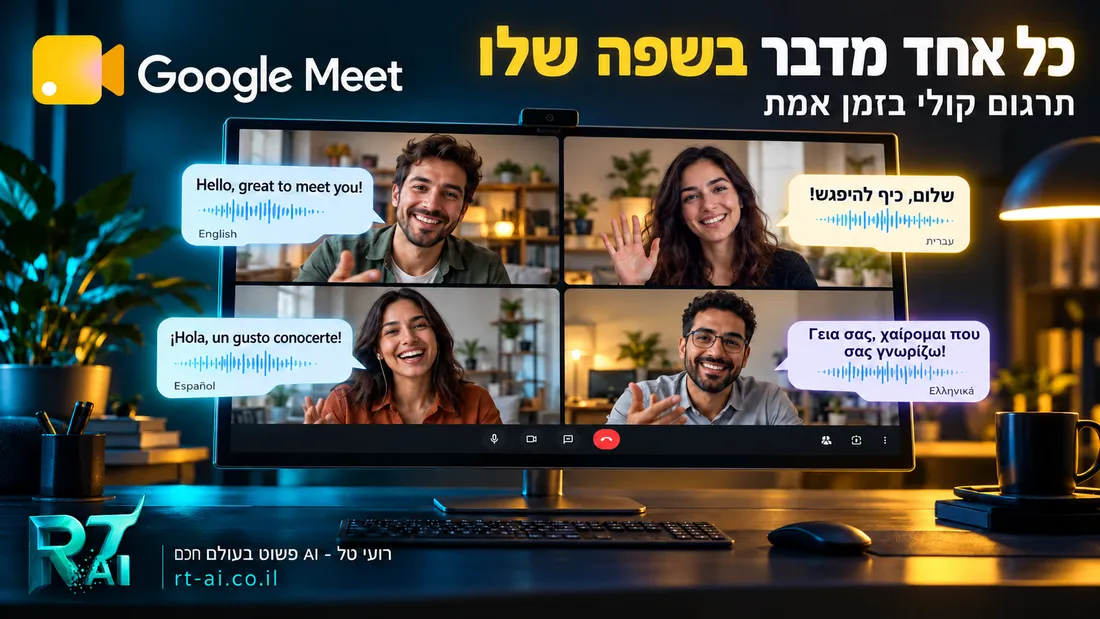 תמונת העדכון: אתם מדברים עברית - הצד שני שומע אתכם בשפה שלו