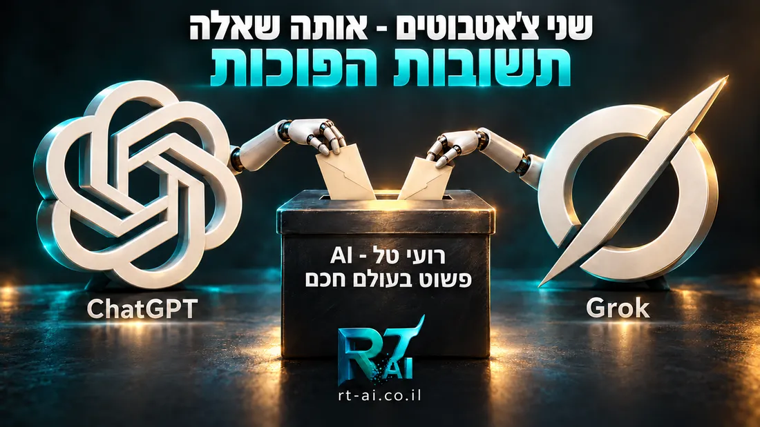תמונת העדכון: אם כבר אנחנו באווירת בחירות, אז עדכון קצת שונה הפעם